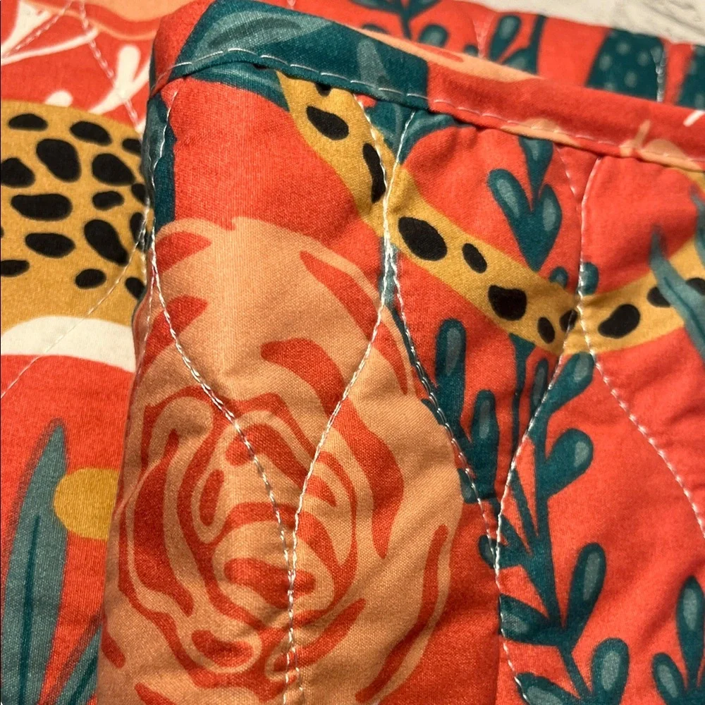 Juicy Couture vibrant quilt
