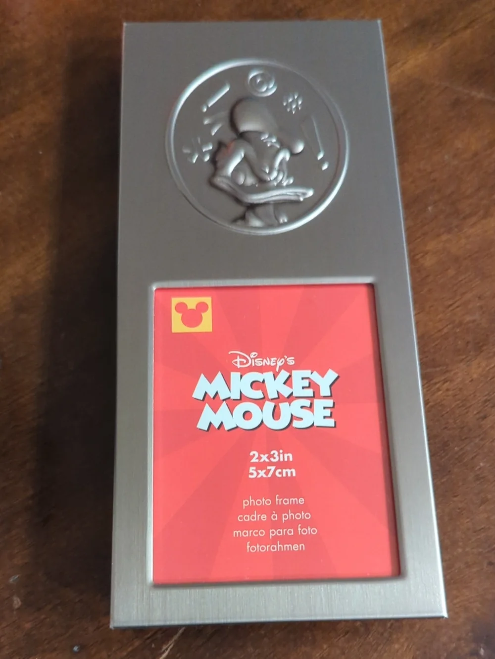 Vintage Donald Duck Picture Frame 2x3 In.