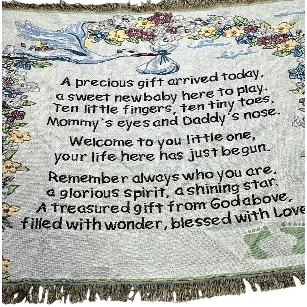 Collections Etc baby tapestry