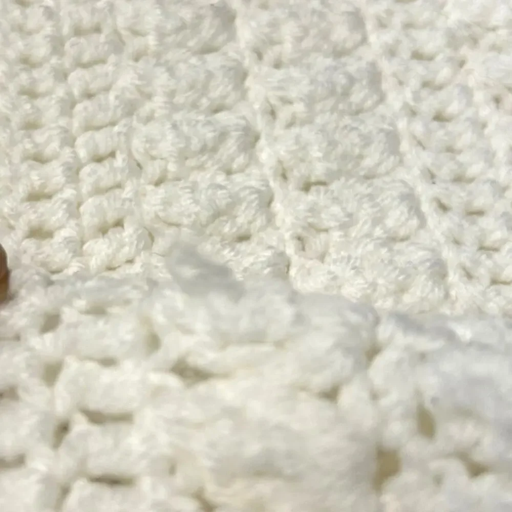 Handmade crochet knit