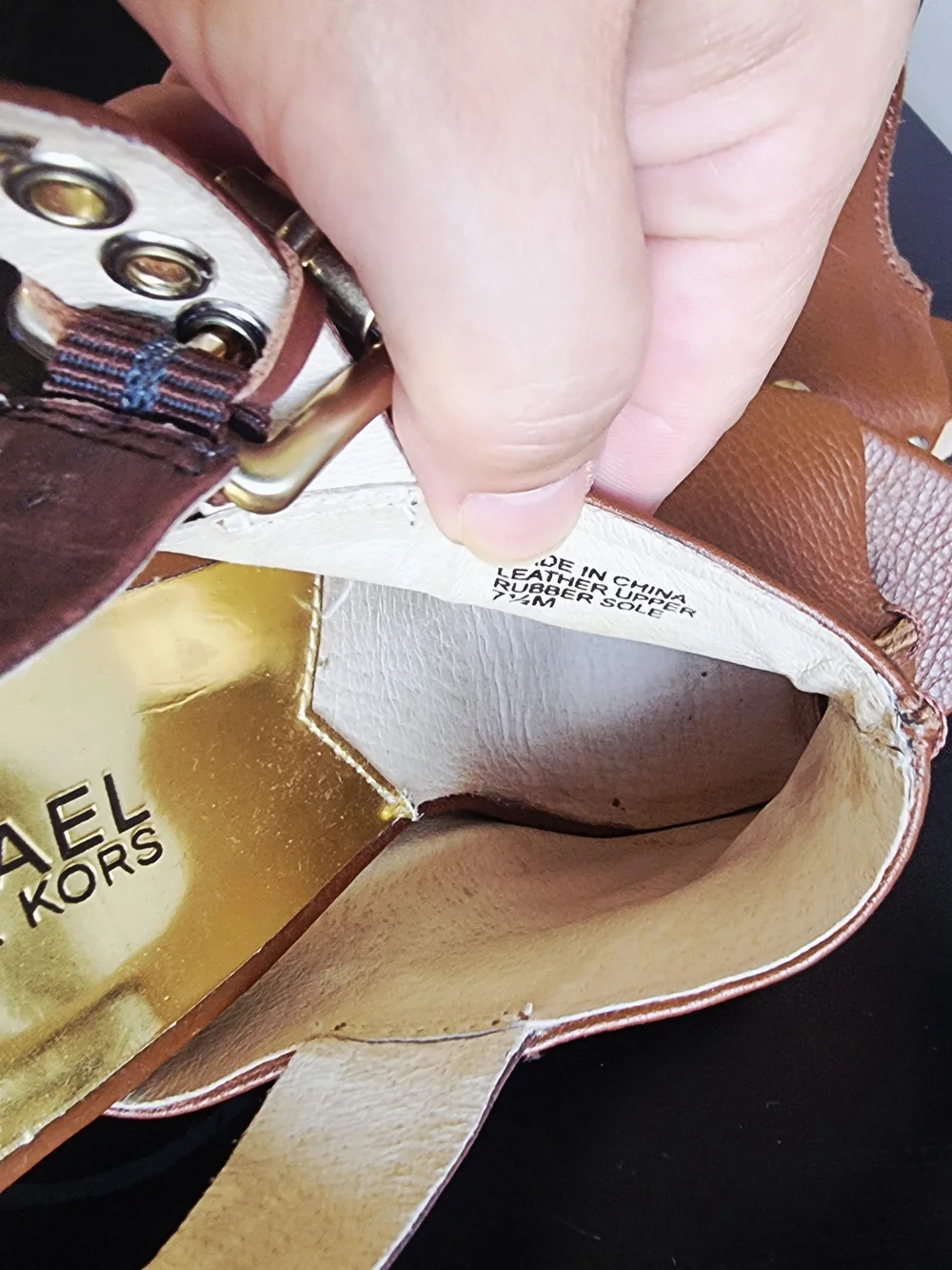 Michael Kors rich brown