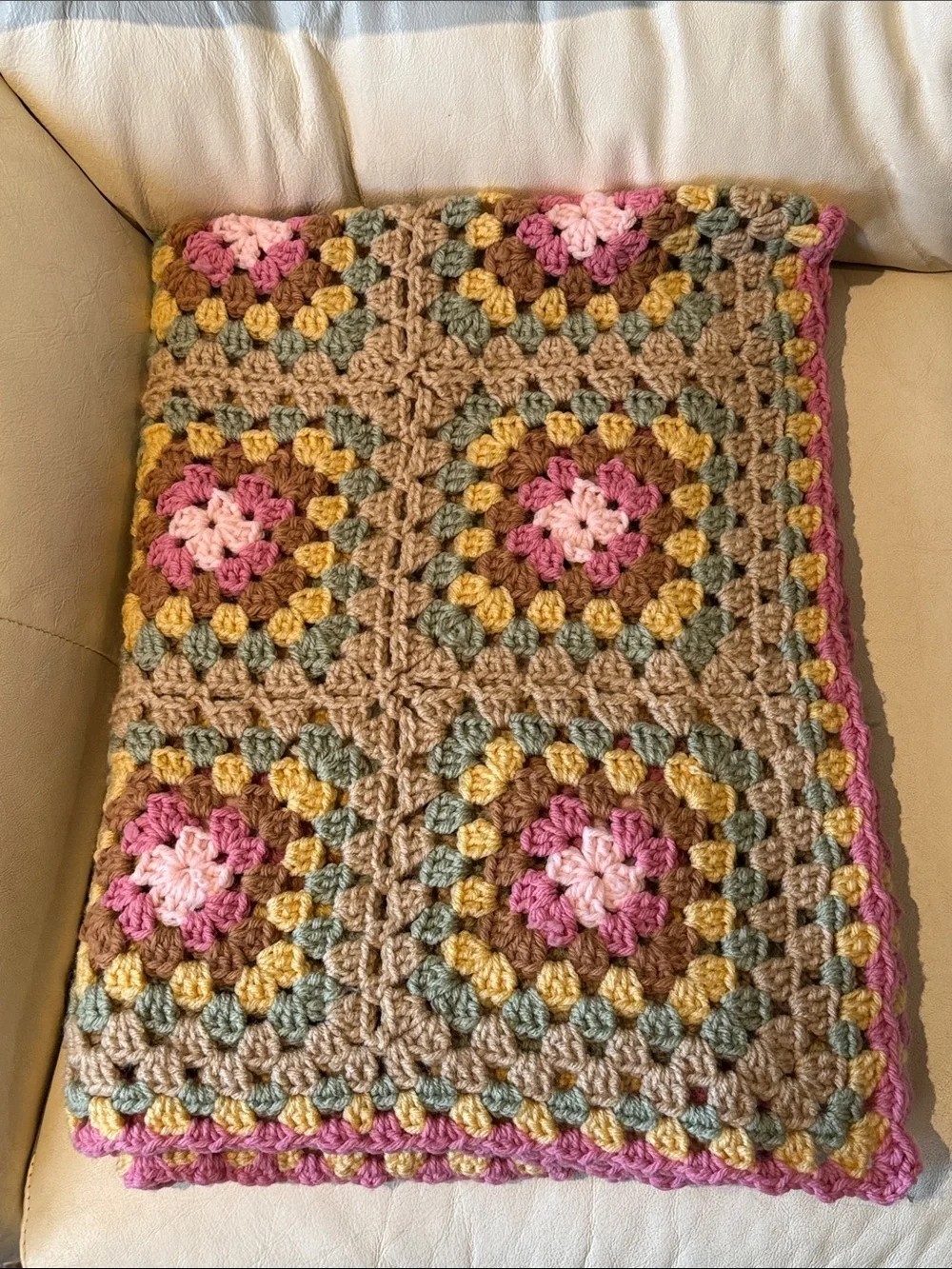 N/A handmade throw