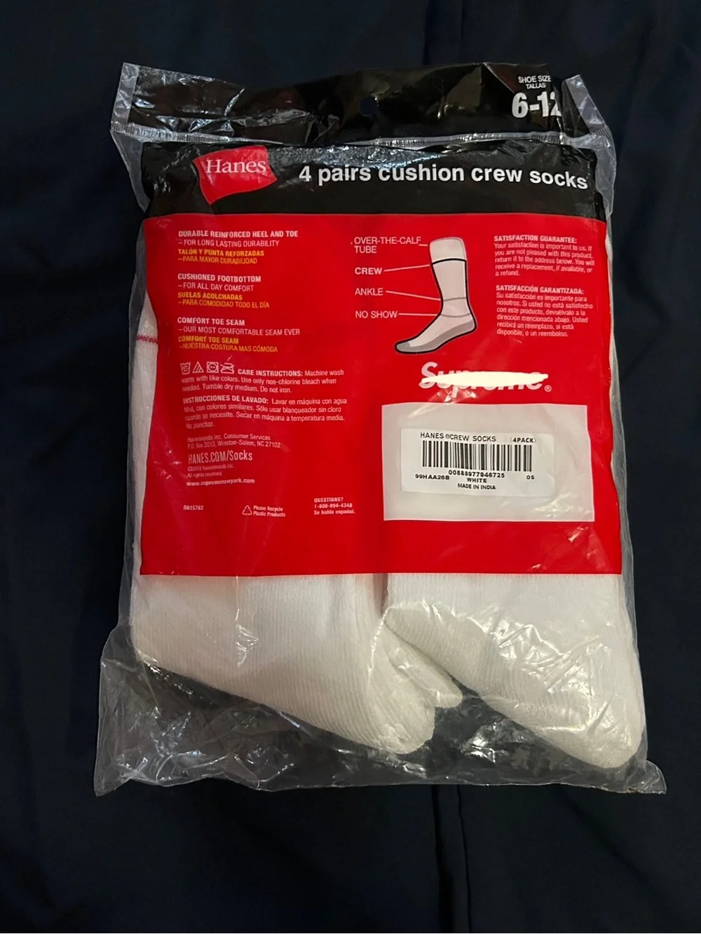 Hanes comfortable crew