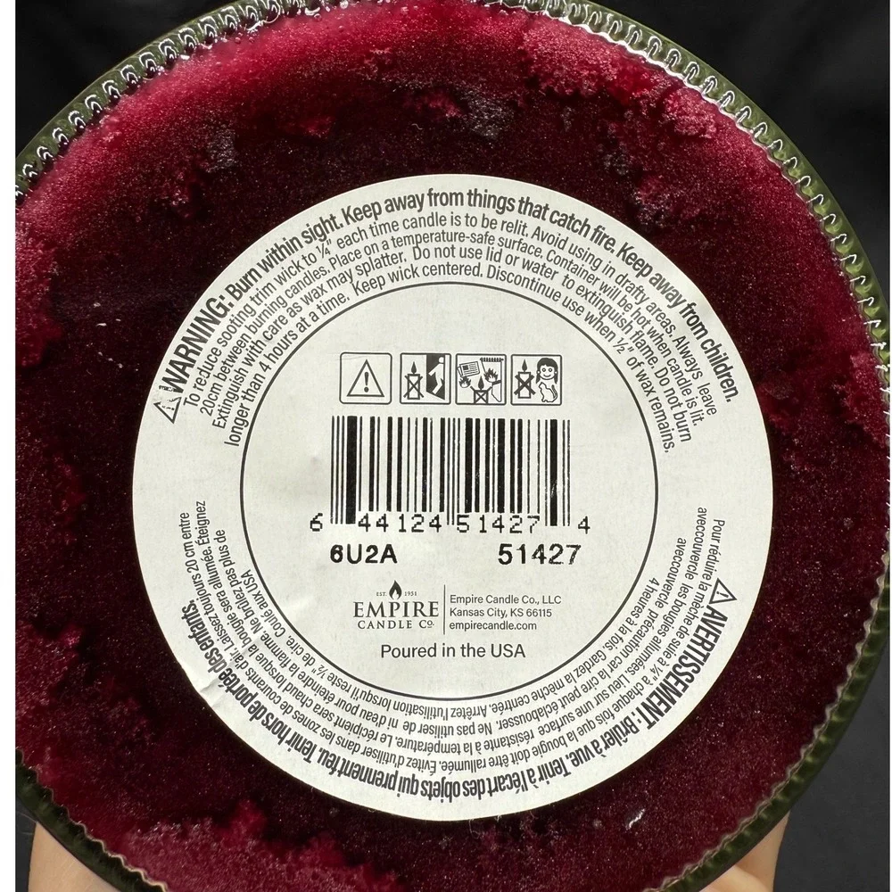 Tuscany Candle candle has