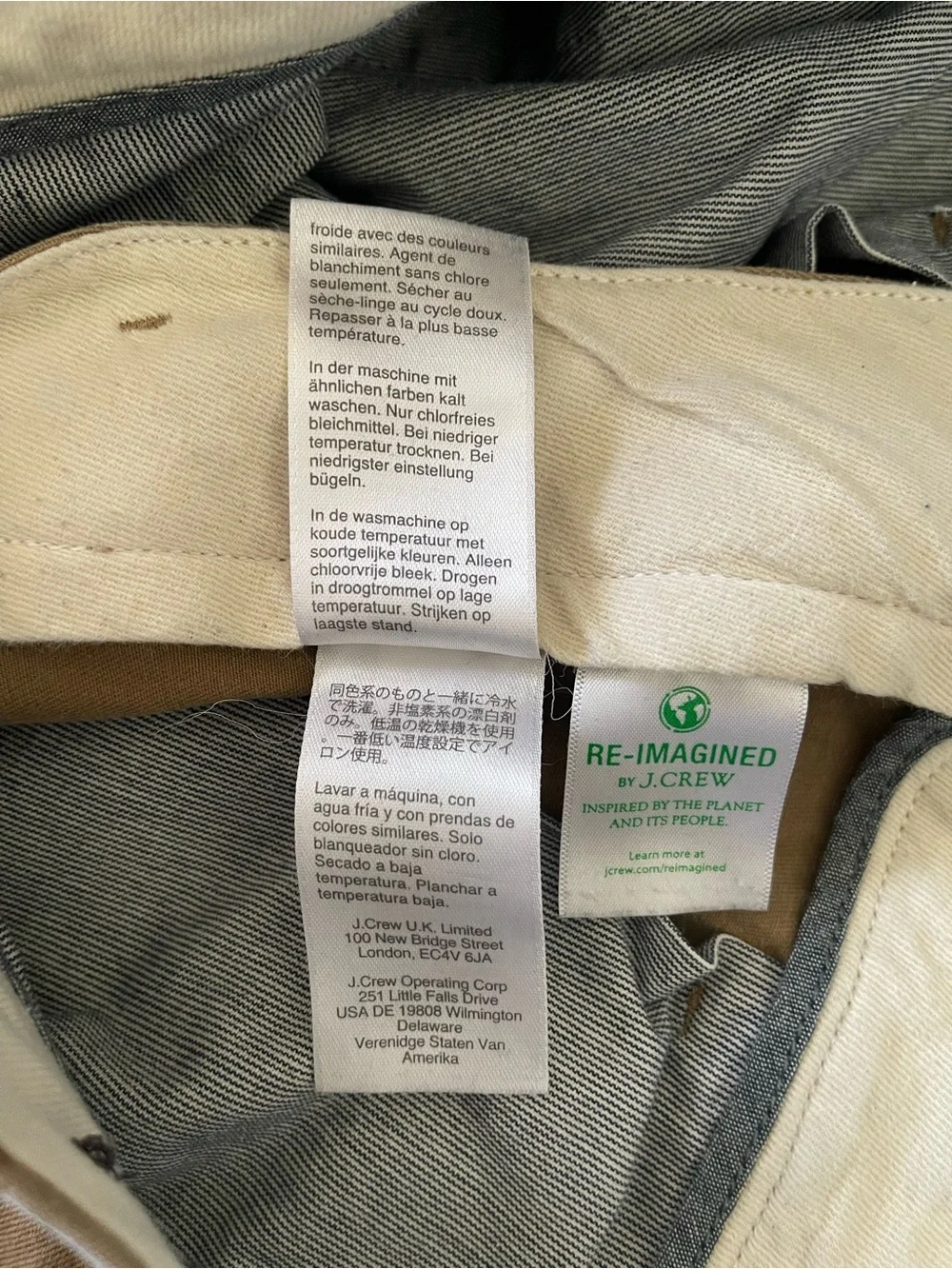 J. Crew thank you