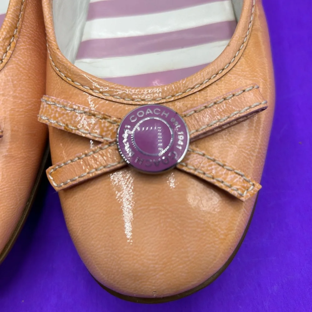 Coach patent leather