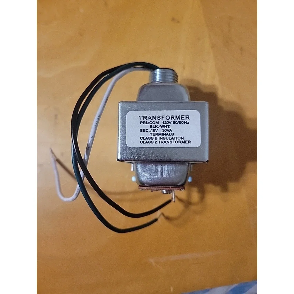 TRANSFORMER‎ PRI-120V SEC-16V 30VA 50/60HZ CLASS 2
