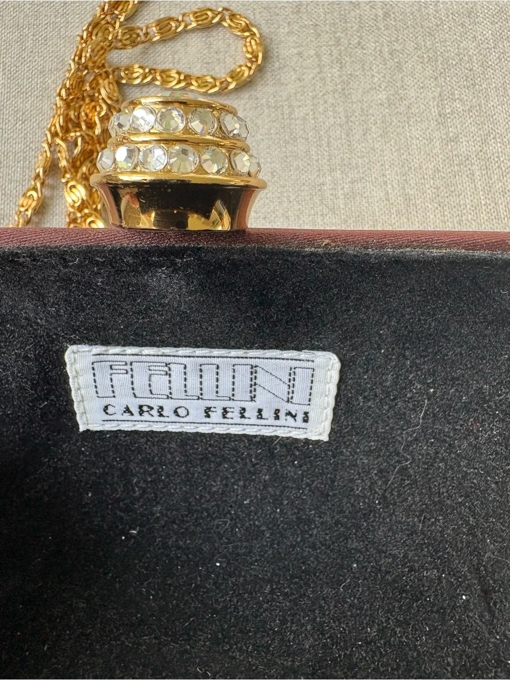 Carlo Fellini elegant brown