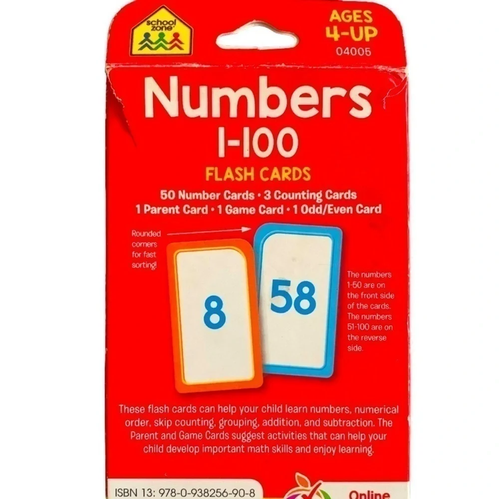 School Zone Alphabet & Numbers Flashcards