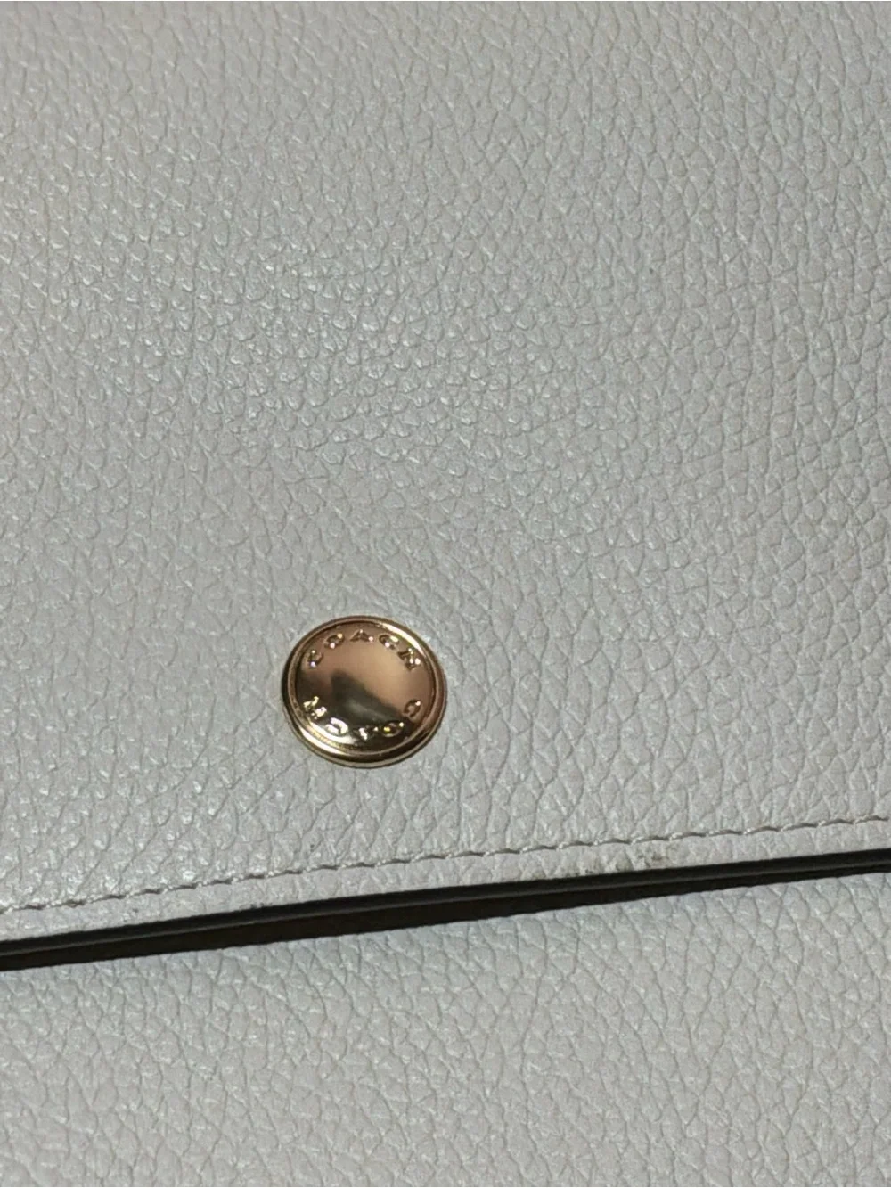 Coach triple pocket
