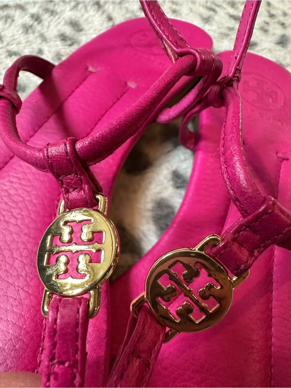 Tory Burch bright fuchsia