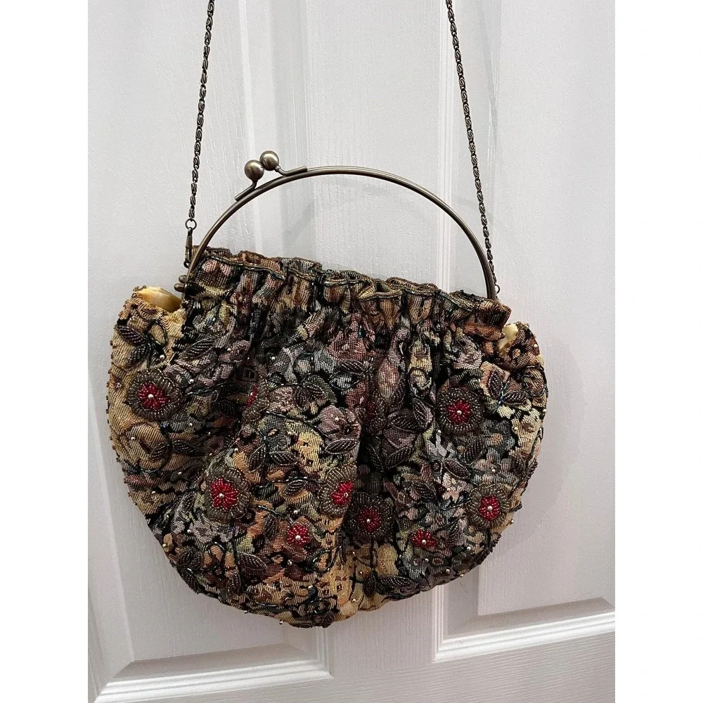 Vintage floral tapestry