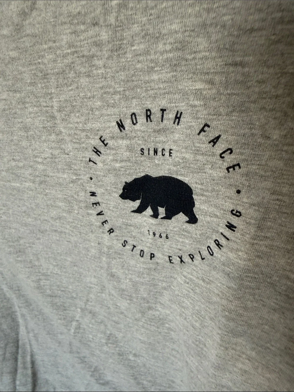 The North Face soft heather