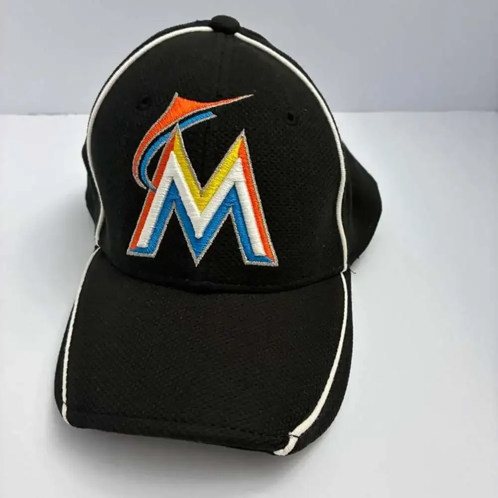 New Era 39THIRTY Miami Marlins MLB Batting Practice Flex Fit Youth Hat
