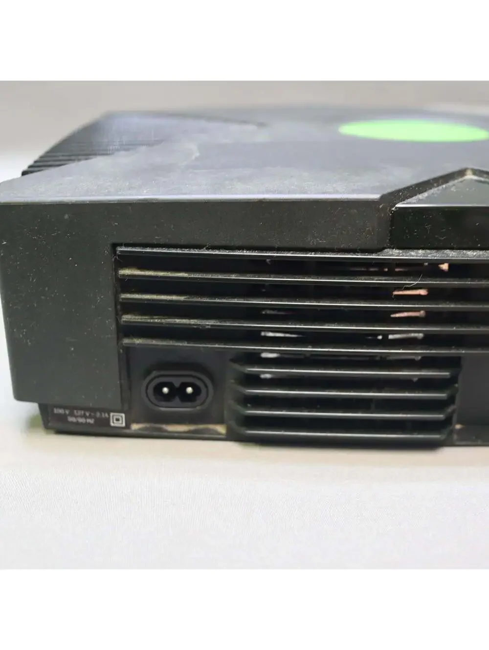 Original Xbox Console Power Tested Powers On Untested Microsoft Black Green 2001
