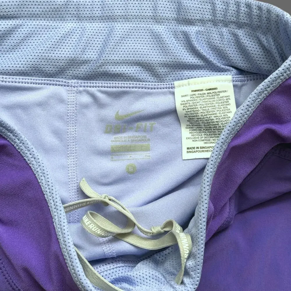 Nike purple lined