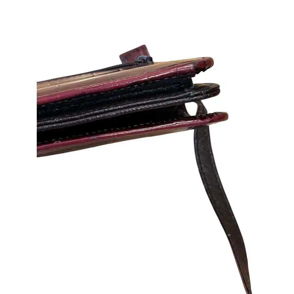 Etienne Aigner touch look burgundy