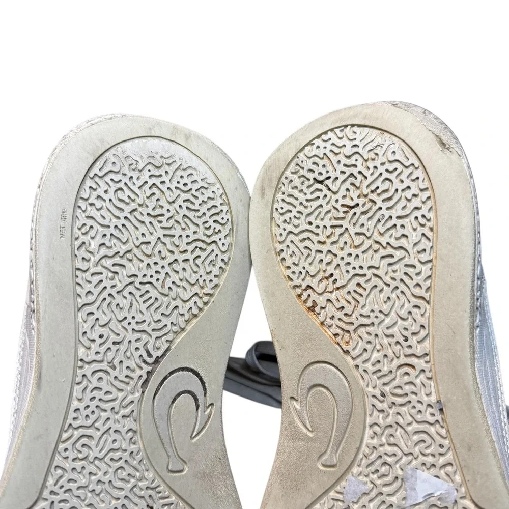 OluKai Anau Shoes‎ Womens Size 10 White Mesh Walking Sneakers Comfort Athletic