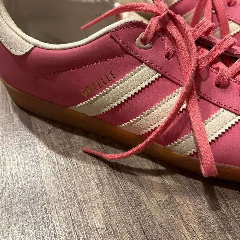 Adidas Gazelle Pink Fusion Gum Sneakers