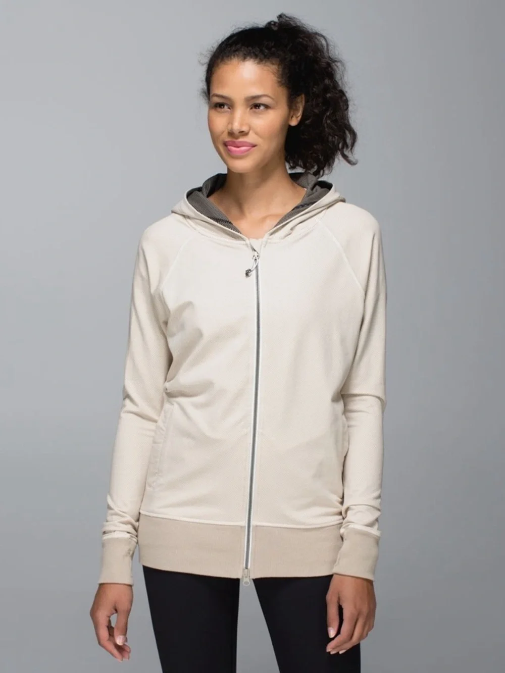 Lululemon Rollin' With My Omies Hooded Full Zip Jacket Workout Gym