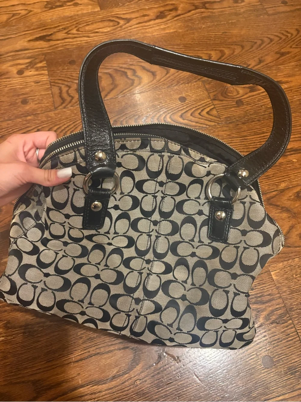 Coach good leather