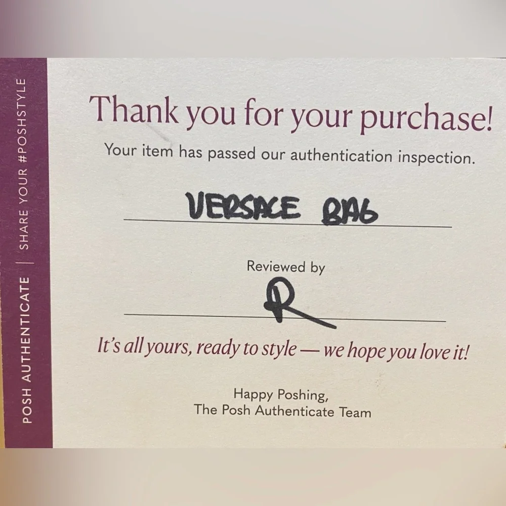Versace affirm it
