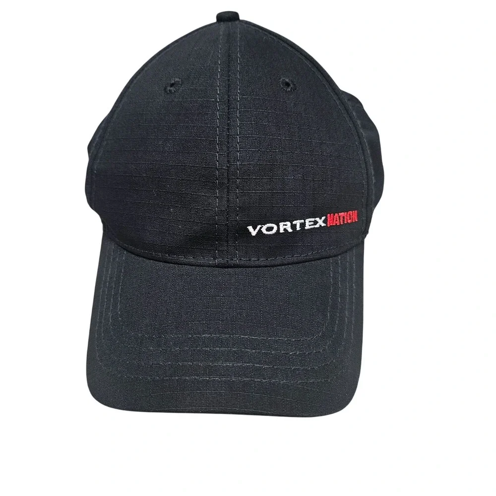 Vortex Nation Black Baseball Cap‎ Adjustable Strap