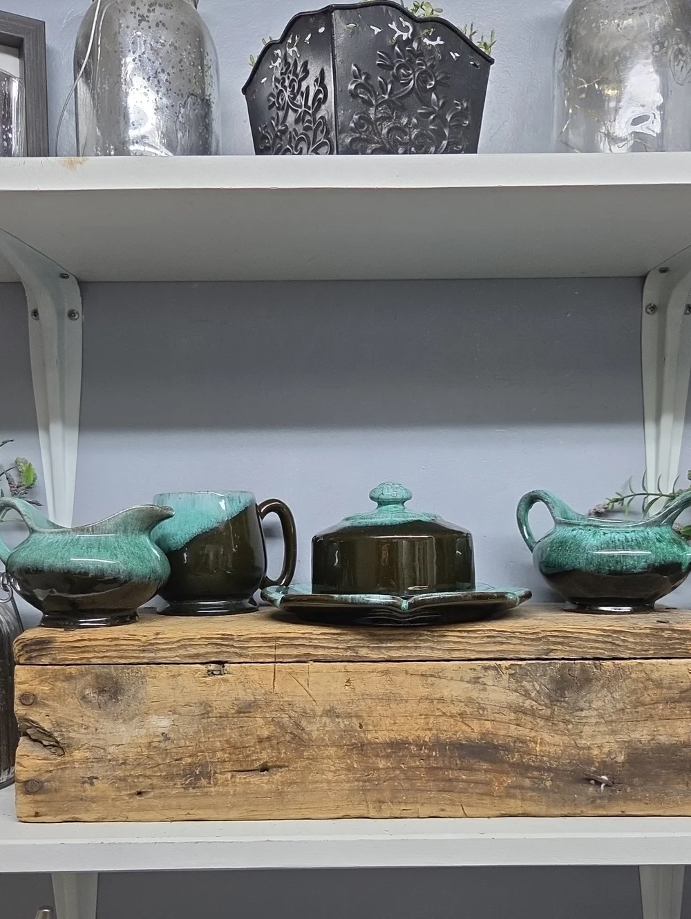 Vintage Evangeline Ware Art Pottery Set