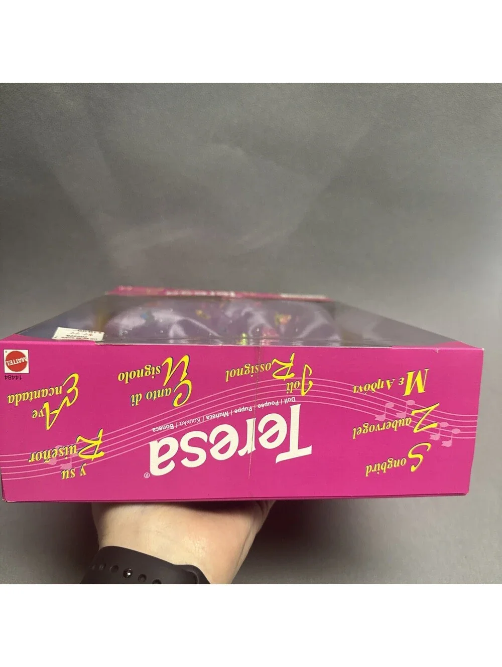 Mattel box has