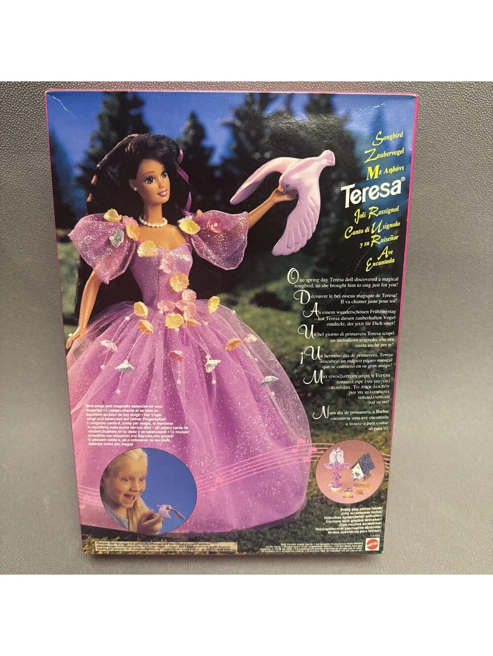 Mattel box has