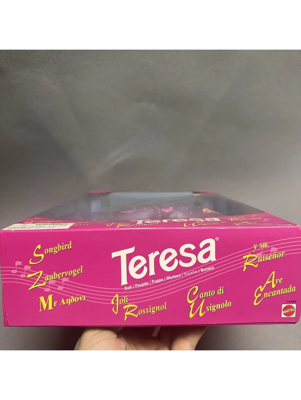 Mattel box has