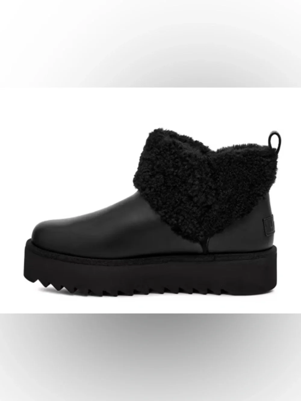 UGG Ultra Mini Alina Bootie 7 Black