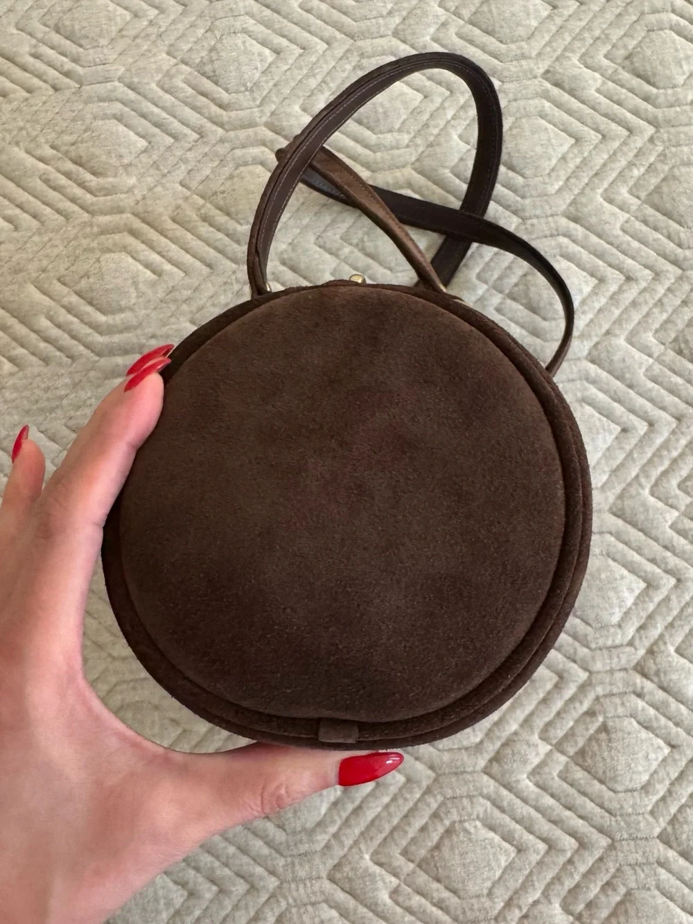 Coach barrel satchel
