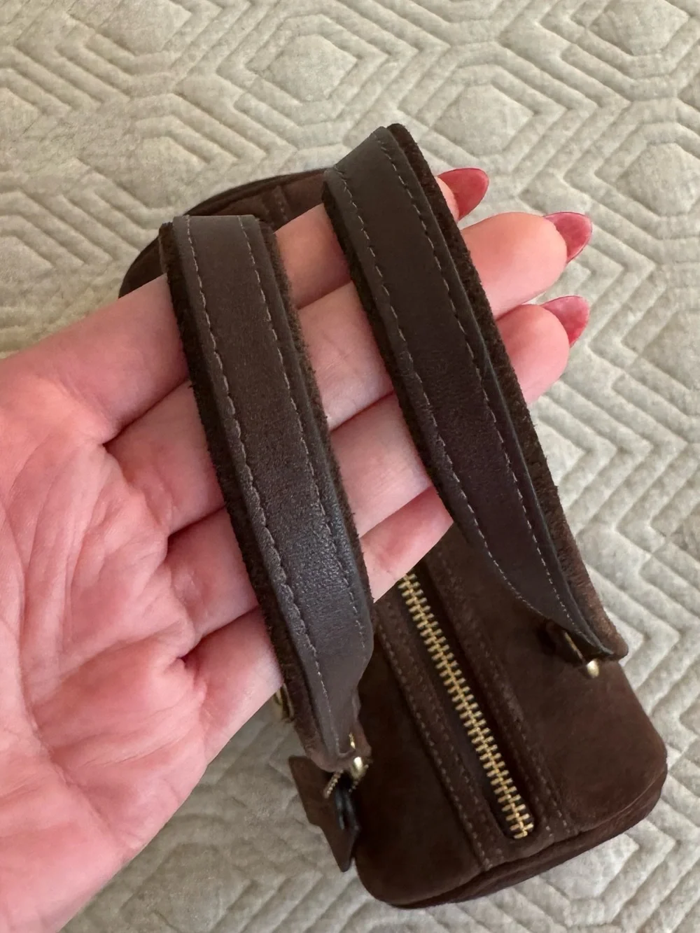 Coach barrel satchel