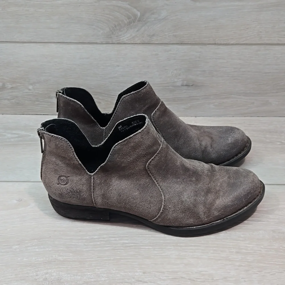 Born Women's Ankle Boots Shoes Leather Sz 8M