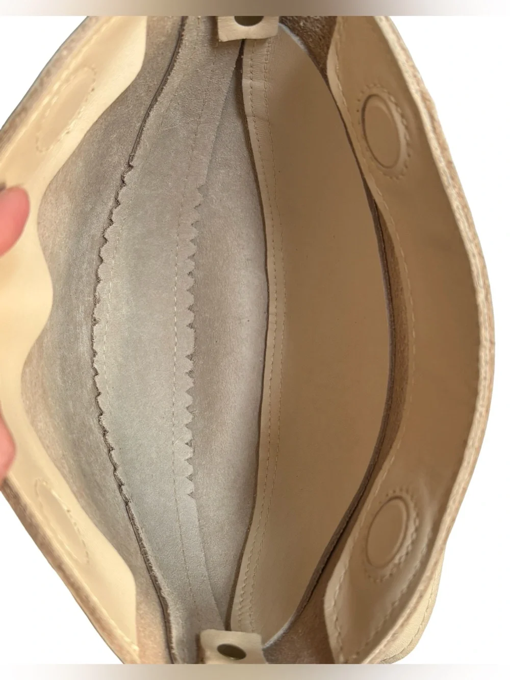 Portland Leather sleek cream