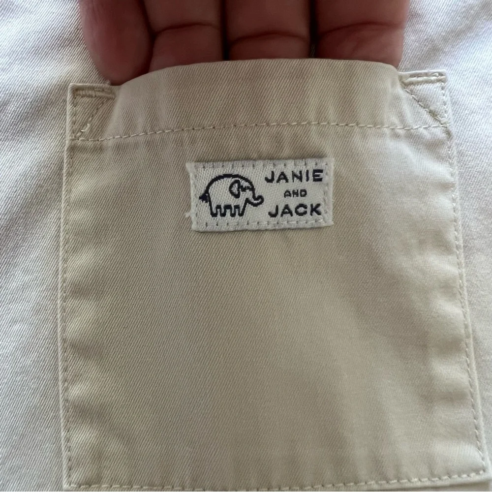 Janie and Jack overalls snap back