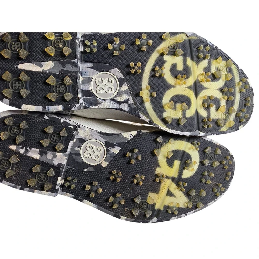 G/Fore Gallivanter Golf Shoes White Camo‎ Sole Mens Size 8.5 G4MS20EF08