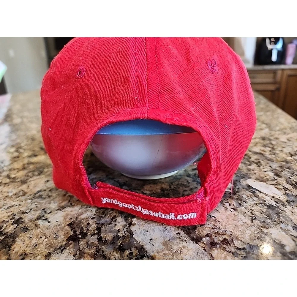MiLB RARE Hartford Whirly Birds Baseball Cap‎ Red Yard Goats MiLB SGA