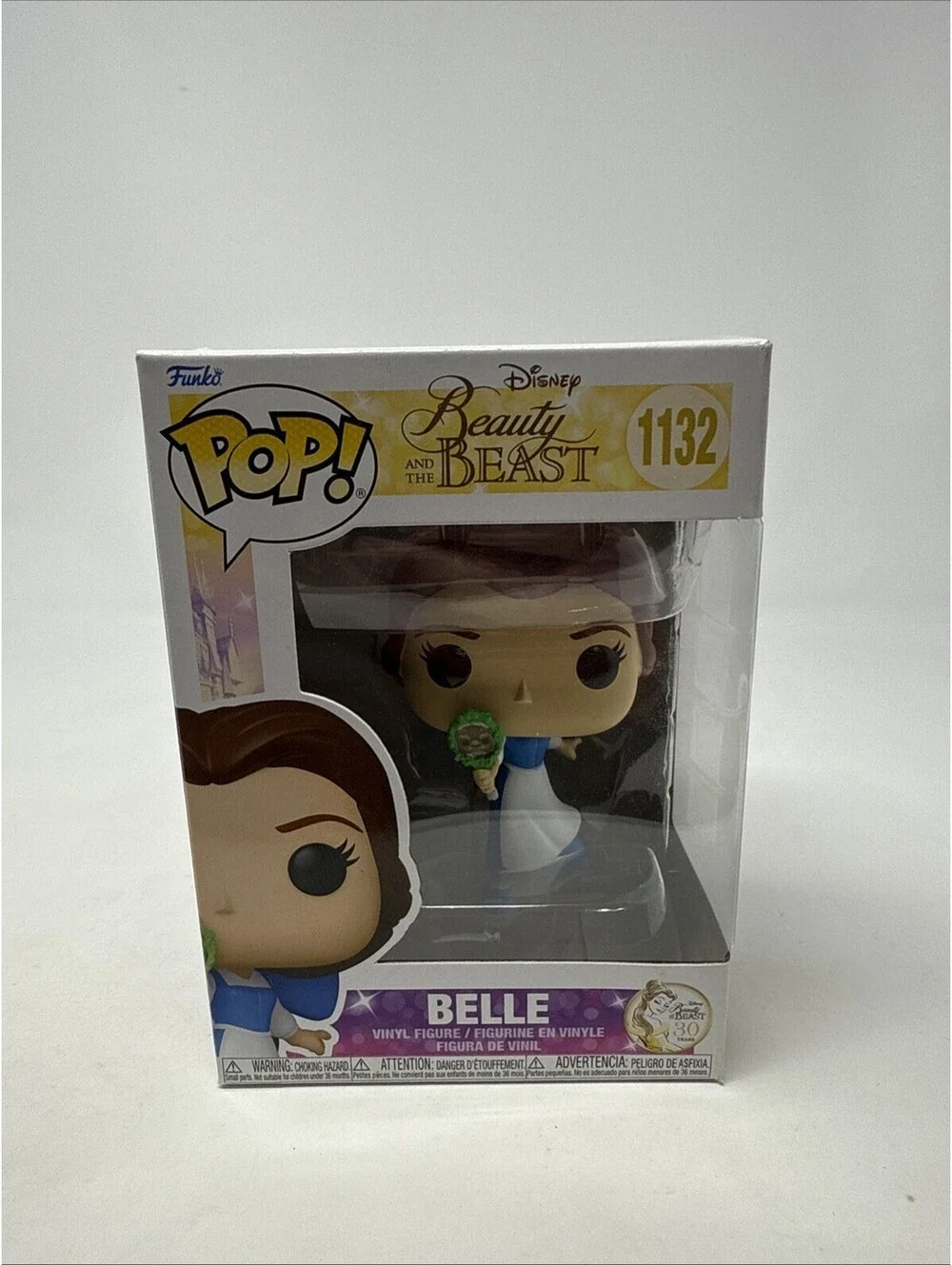 Funko Pop! Vinyl Disney Belle #1132 Beauty and the Beast 30th Anniversary (2021)