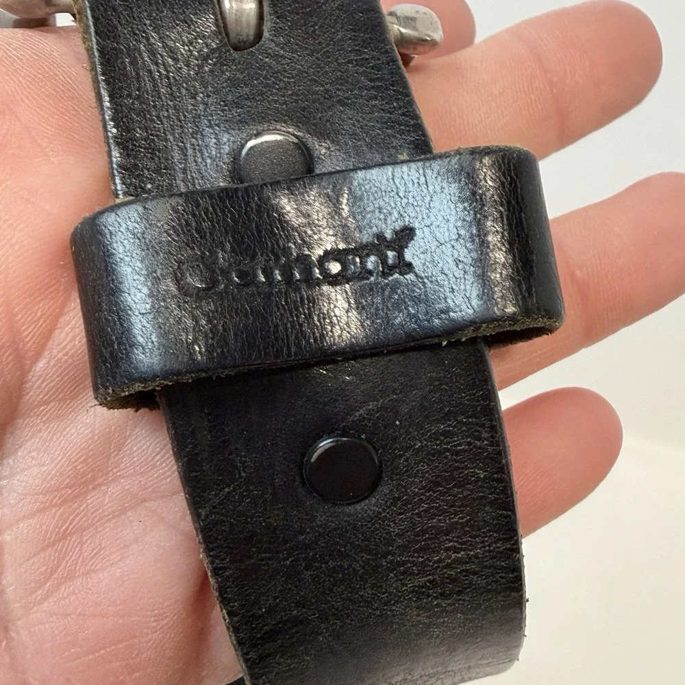 Carhartt black leather