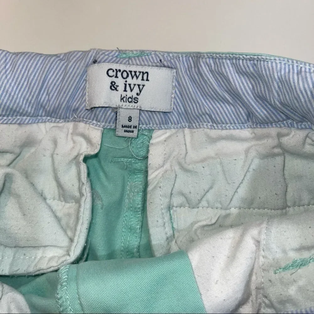 crown & ivy zip shorts like