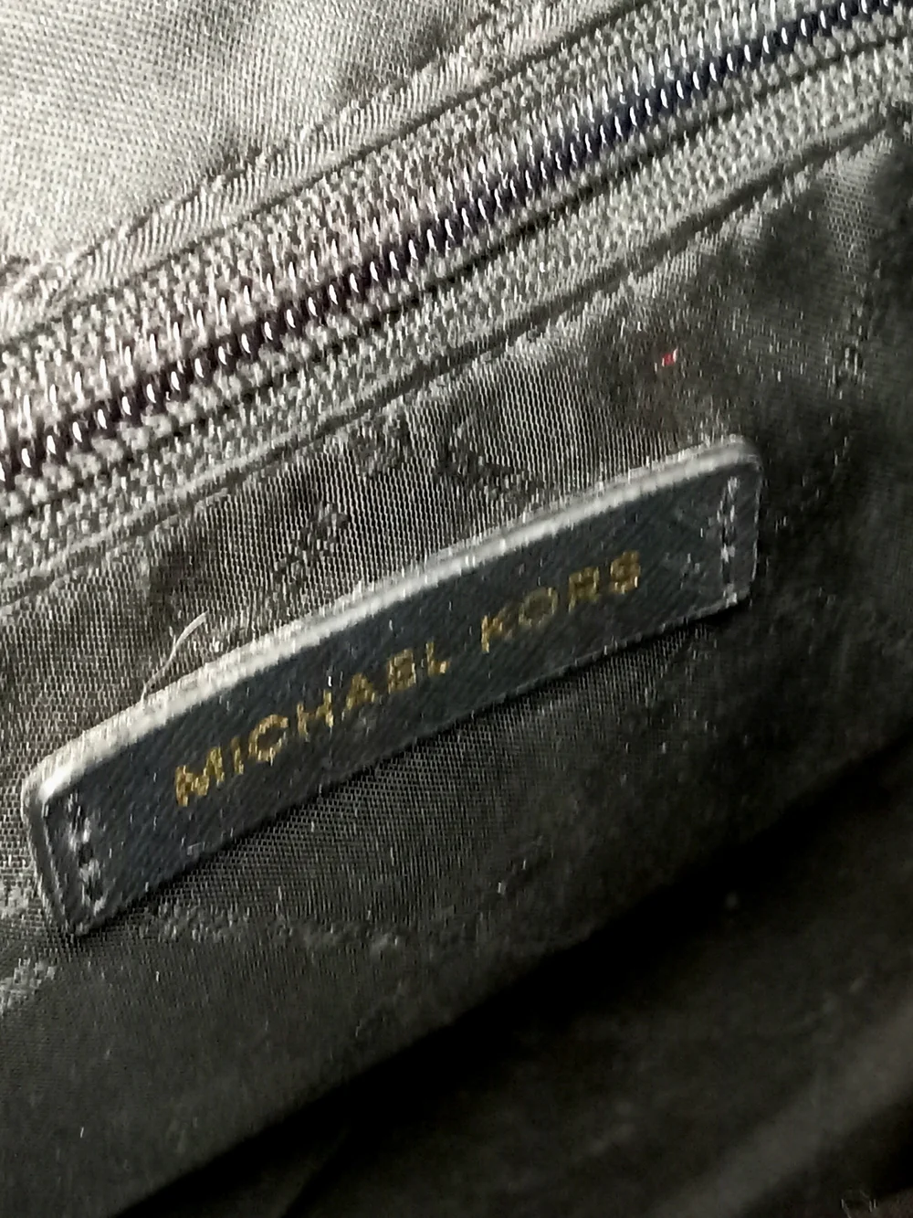 Michael Kors Susanna Gold Trim Tote Bag Purse