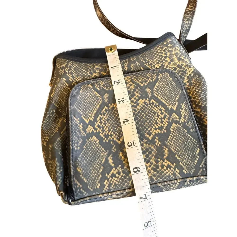 Koltov Small Snake Print Crossbody New with Tags