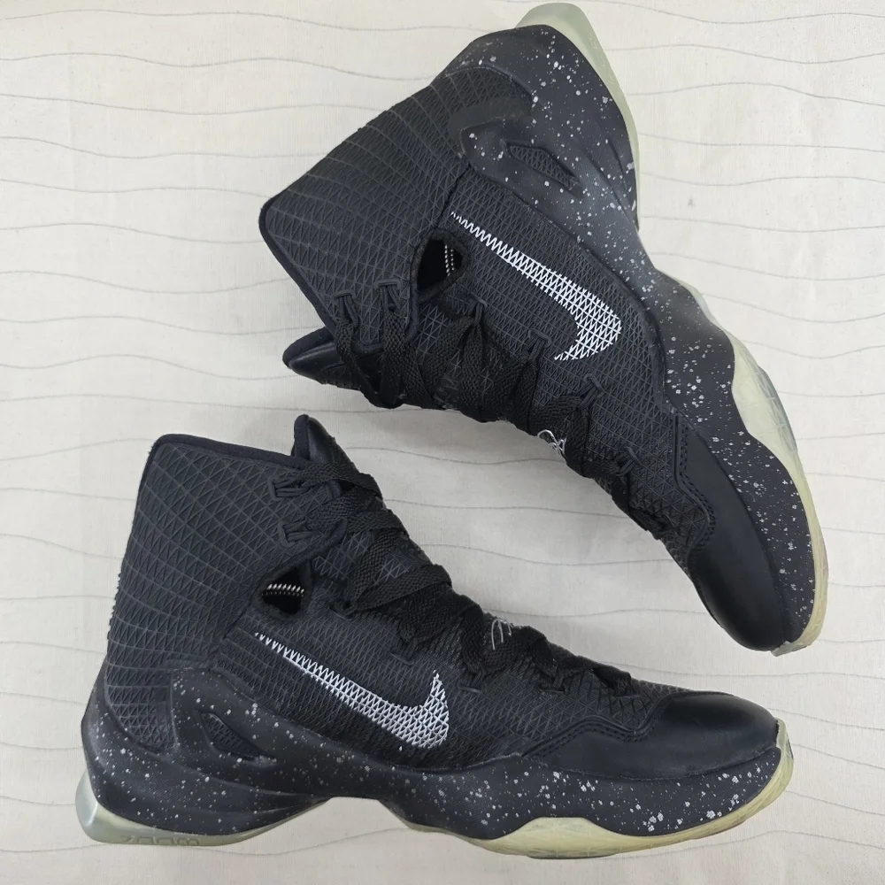 Nike Mens LeBron 13 Elite High Black Basketball Shoes Sneakers 831923-001 Sz 10