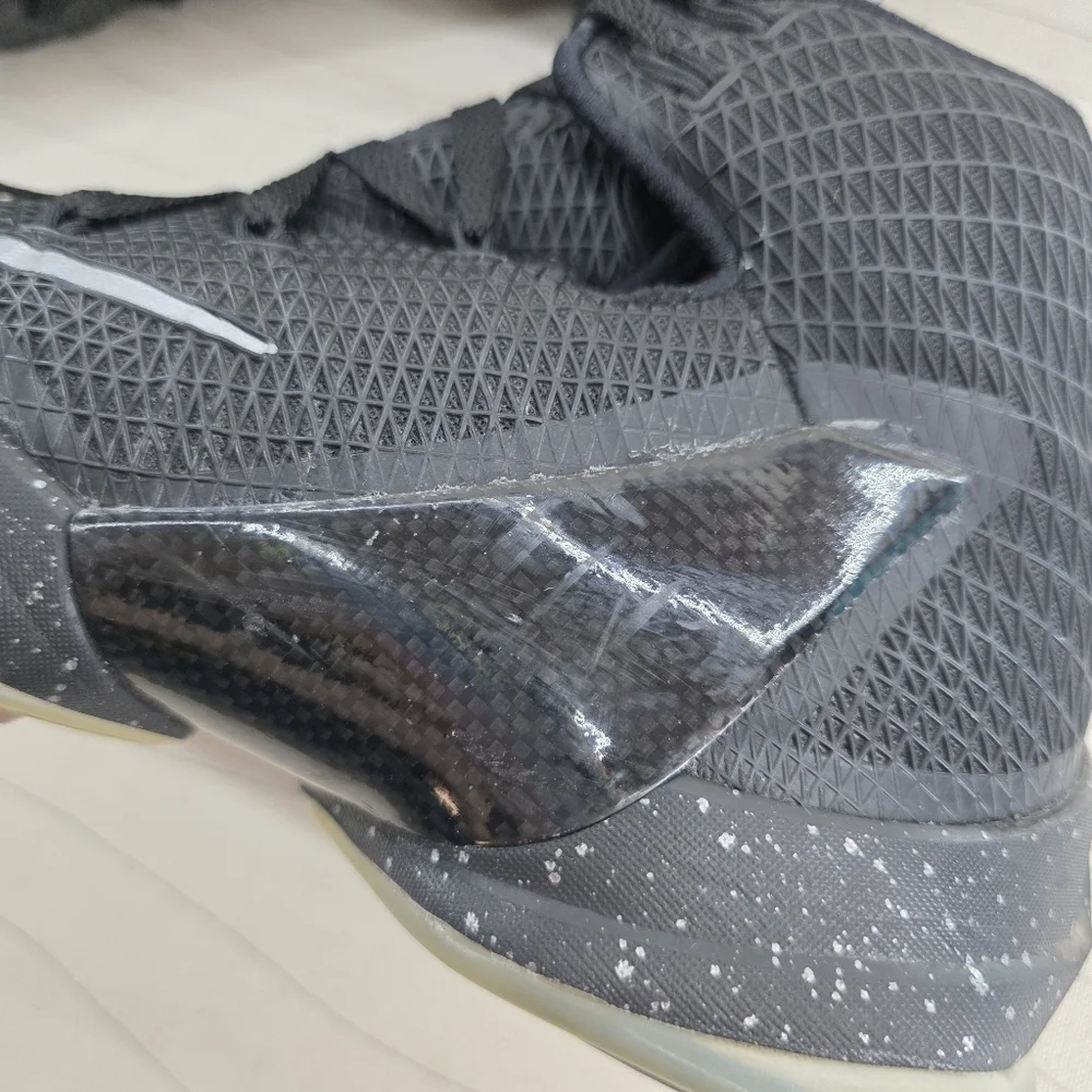 Nike Mens LeBron 13 Elite High Black Basketball Shoes Sneakers 831923-001 Sz 10