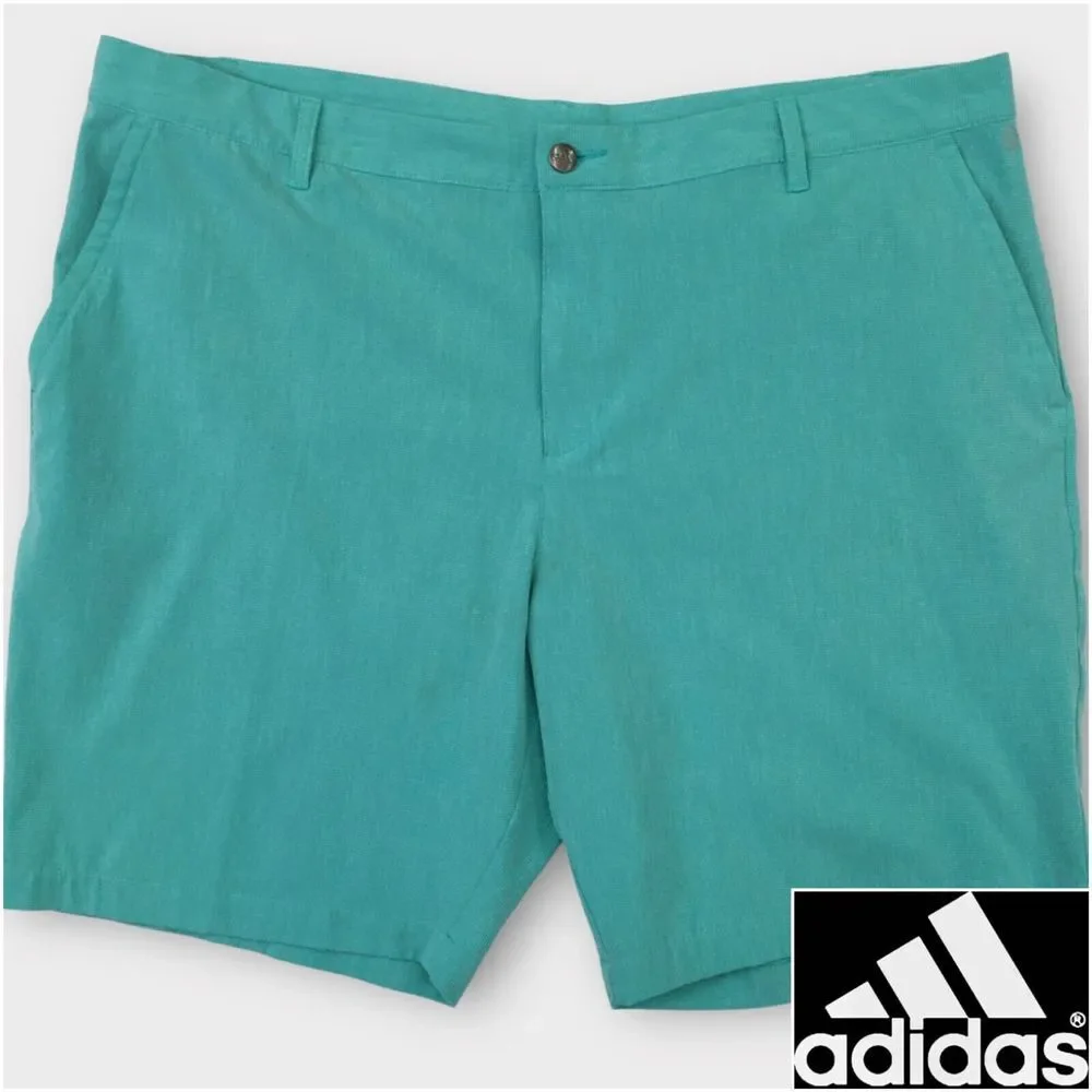 Adidas Shorts Mens‎ Size 42 Primegreen Crosshatch Stretch Performance Golf