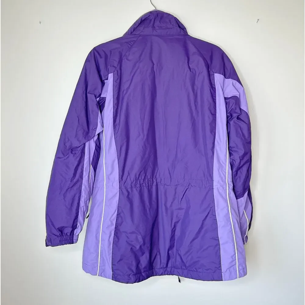 Columbia woman purple