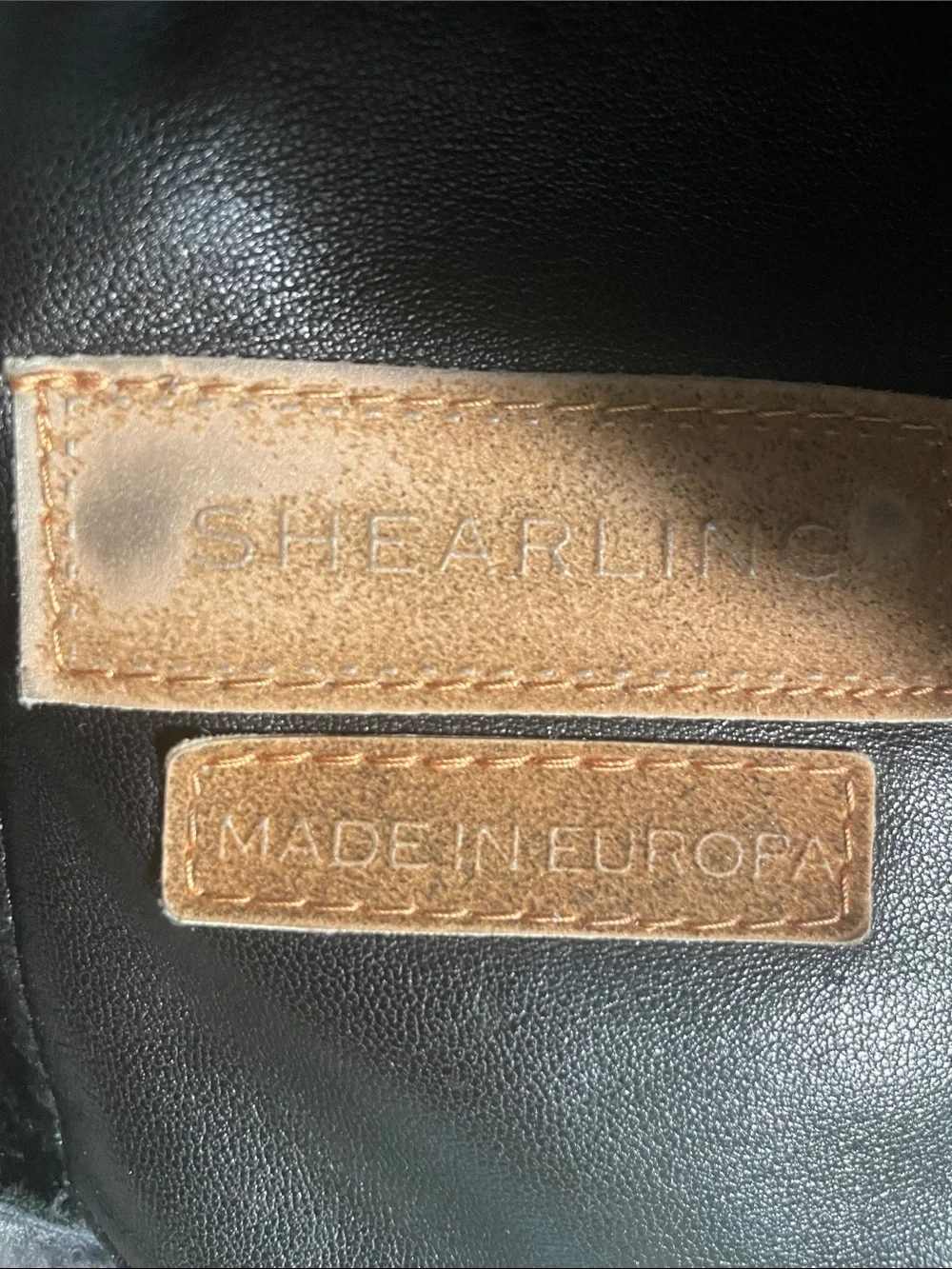 Punto Shearling pattern distinct