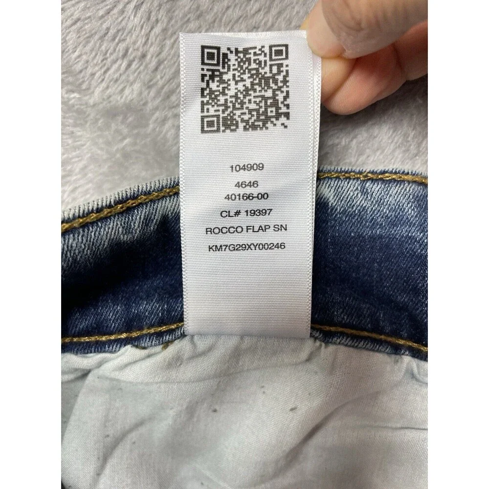 True Religion Rocco Relaxed skinny Flap SN Men's Jeans Size 31x34